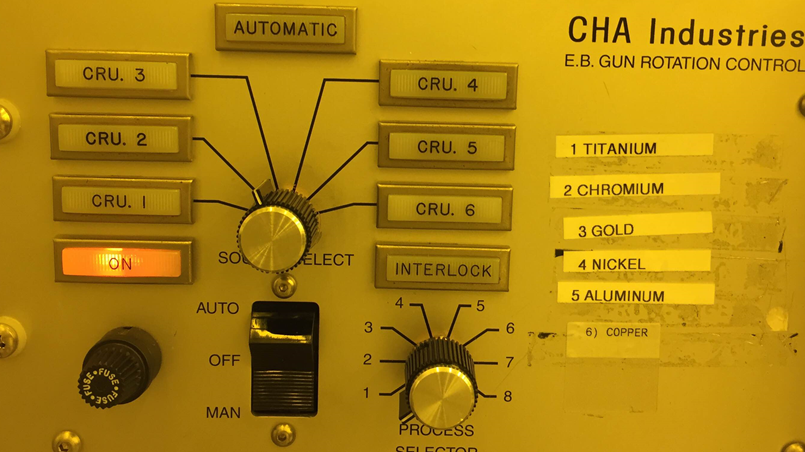 Diagram 4. Crucible knob should always be set to manual mode